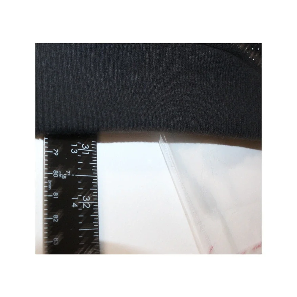 True Religion Hoodie Rhinestone Studded Pullover 2XL Black - Picture 7 of 8